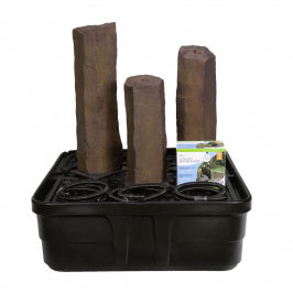 Faux Basalt Column Set Of 3 Landscape Fountain Kit