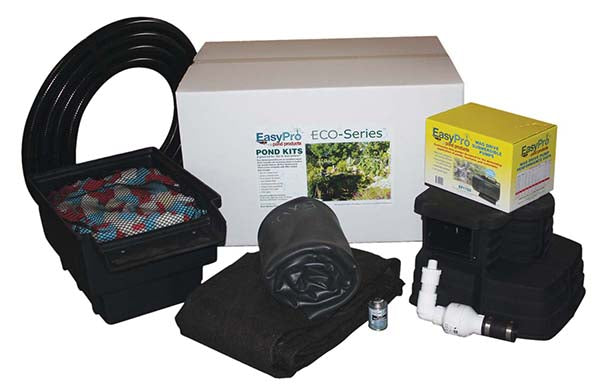 EasyPro Eco-Series pond kit-Complete for a 6' x 6' pond