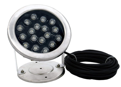 EasyPro 18 Watt Stainless Steel Underwater LED Light