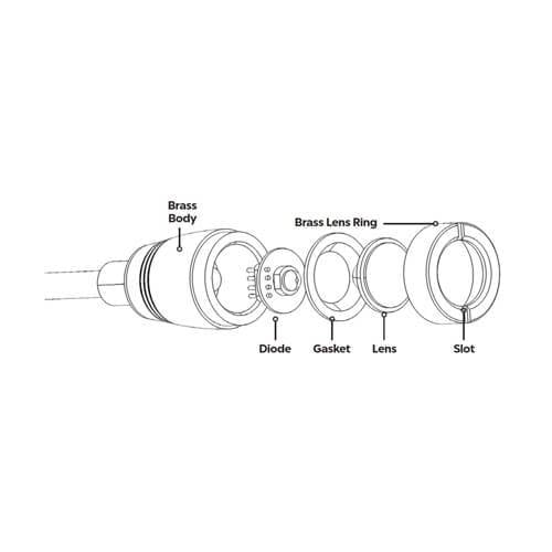 Atlantic Warm White Compact Spotlight - 2 Watt