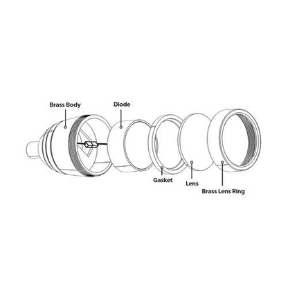 Atlantic Warm White Compact Spotlight - 4 Watt