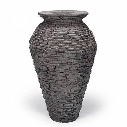 Aquascape Extra Small Stacked Slate Urn 24"